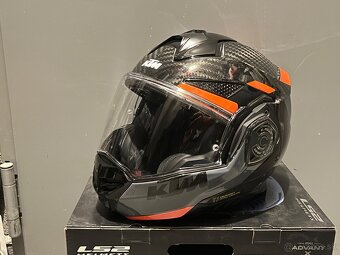 LS2 prilba ADVANT X CARBON KTM - 3