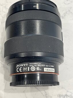 Objektiv Sony SAL1650 f2.8 SSM - 3
