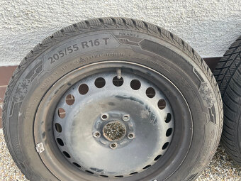 Kolesá 5x108 so zimnými pneu 205/55 R16 z Fordu Focus II - 3