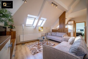 NA PRENÁJOM – Štýlový 3-izbový podkrovný byt, Jesenná KE - 3