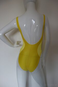 Žlté jednodielne dámske plávky - 3
