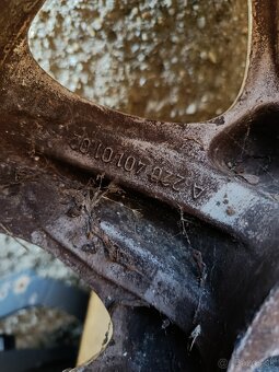 Originál retro disky Mercedes r16 - 3