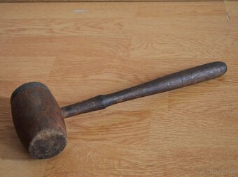 Starý drevený tĺčik (32x10cm) - 3