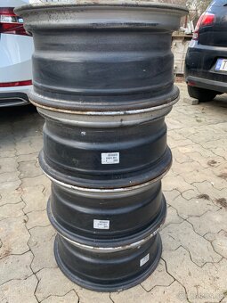 4ks oceľových diskov R16 - 3