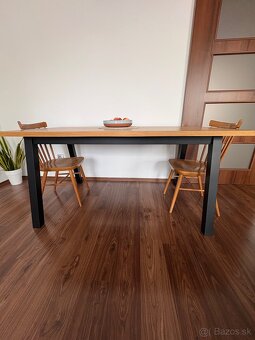 Predám jedálenský stôl 160x87 - 3