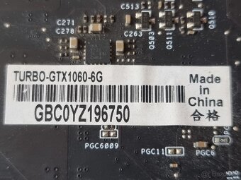 Predane-ASUS GeForce GTX 1060 6G turbo - 3