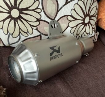 Nový Nerezový športový ladený univerzálny moto výfuk - 3