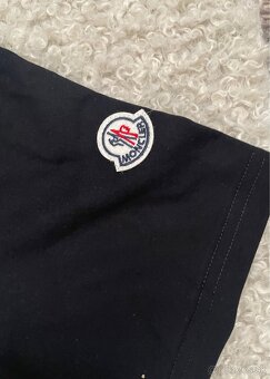 Moncler čierne tričko - 3