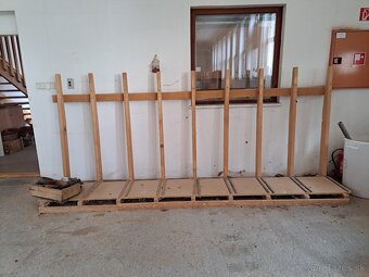 Stojany na sklenené tabule, plošný materiál - 3