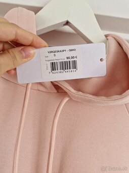 NOVA Guess Britney ruzova a cervena logovana mikina - 3