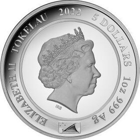 Stříbrná mince - QUEEN ELIZABETH II 1 Oz - 3