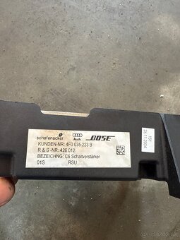 Zosilovač BOSE Audi a6 4f, MMI 2G - 3