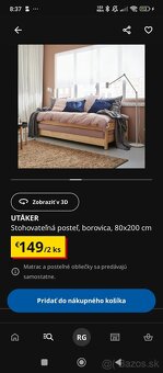 Manželská posteľ / Stohovateľna posteľ - 3