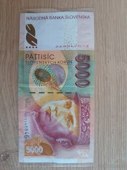 Slovenská bankovka 5000Sk - 3