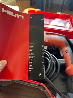 Hilti - VŔTACIE KLADIVO TE 1 - SDS Plus - nová, nepoužitá - 3