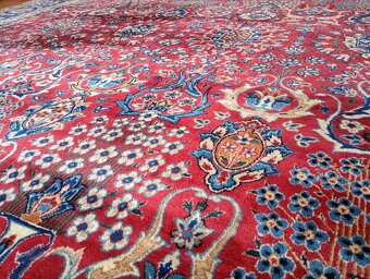 ⭐Jedinečný majestátny Isfahan koberec 410x310 cm⭐ - 3