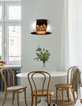 Krištáľový luster na lanku 5xG9/42W/230V NEW - 3