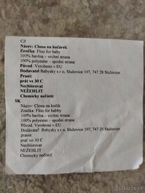 Čierna clona na kočík NOVÁ - 3