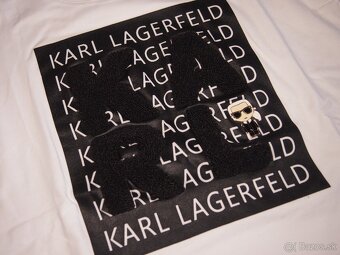 Karl Lagerfeld dámske biele tričko - 3