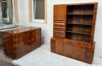 art DECO kabinet / sekretár - 3