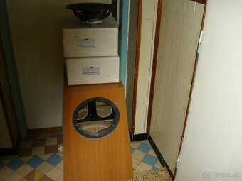 3.pásmové  repro AJ basové 11", kábel CINCH. jvc, TEAC, son - 3
