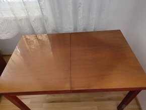 Drevený rozťahovací stôl - 3