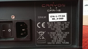 Predám High End raritku Crayon CFA 1.2 - black - 3