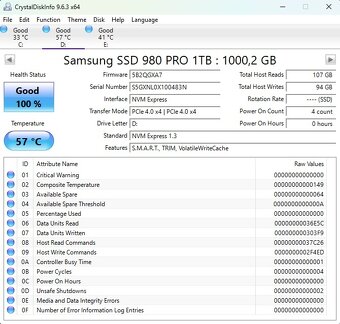 Samsung 980 PRO 1TB, M.2 2280, NVMe - 3