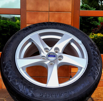 alu R16 5x108, orig. Volvo (pneu Continental 205/55, NOVÉ) - 3