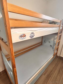 Predám poschodovú podteľ aj s madracmi - 3