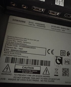 Predám 40 palcový TV Samsung - 3
