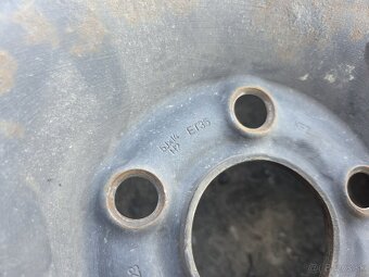Predam plechove disky 5x100 r14 5j ET35 cena spolu 25eur - 3