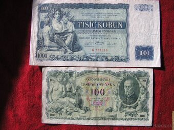 BANKOVKY PRVÁ ČSR neperforované - 3