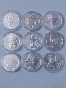 Mince strieborne 10 a 20 eurove mince BK - 3