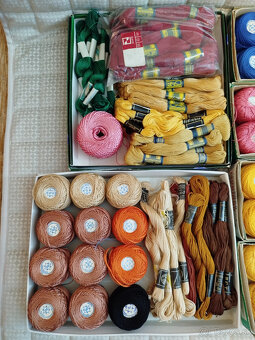 Bavlnky na vyšívenie 1 - 3