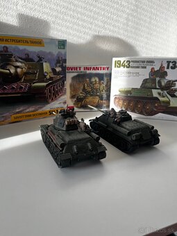 1:35 T-34/76 Tamiya SU-100 zvezda - 3