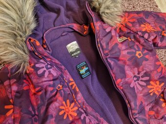 Dievčenská teplá zimná bunda 122 - 3