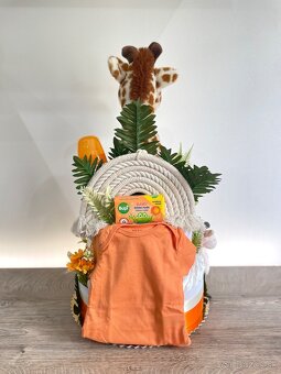 Plienková torta žirafa veľká - 3