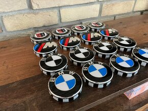 BMW stredové krytky (pukličky) do elektrónov - priemer 68mm - 3