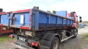 DAF LF 55.220 hákový nosič kontejnerů s HR FASSI - 3