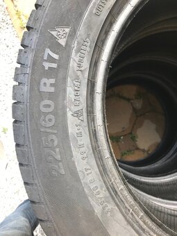 225/60/R17 nove zimné pneu Continental - 3