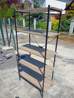 Predám regál JYSK 80x163x40 - 3