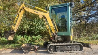 Minibager Yanmar SV17EX 1.9T Hyd, svahovka+ podkop 2450Mth - 3