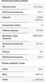 Predám prenosnú klimatizáciu CoolExpert - 3