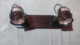 Nástenné bodové svietidlo 2x GU10 - 3