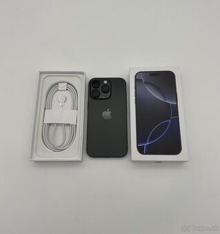 iPhone 16 Pro 256GB Black Titanium + ZÁRUKA - 3