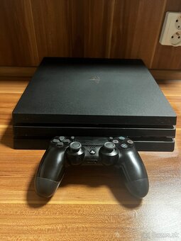 Na predaj: PlayStation 4 Pro 1TB + 1 ovládač - 3