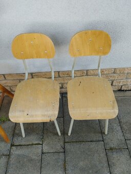 Predam dve retro stoličky a dve detske retro - 3