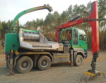 6x6 MAN+HR +štěpkovač 270m3/h 45-56cm JENZ bio dr - 3