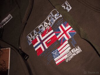 Napapijri pánska mikina na zips s kapucňou - 3
